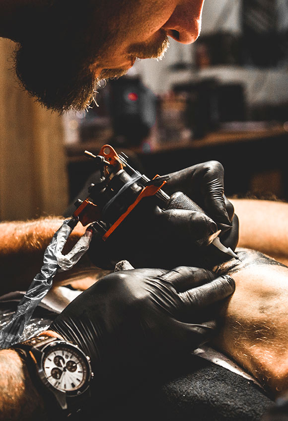 Tattoo Artist at Work 1 Tattoo Artist at Work 1